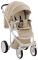 Коляска 2 в 1 Adamex Luciano кожа 100% 11S-B светло-капучино кожа