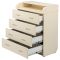 Пеленальный комод Babyroom Комод 4 тел.Big 102x80x50  ваниль Пеленальный комод Babyroom Комод 4 тел.Big 102x80x50  ваниль