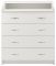 Пеленальный комод Babyroom Комод 4 тел.Big 102x80x50  белый