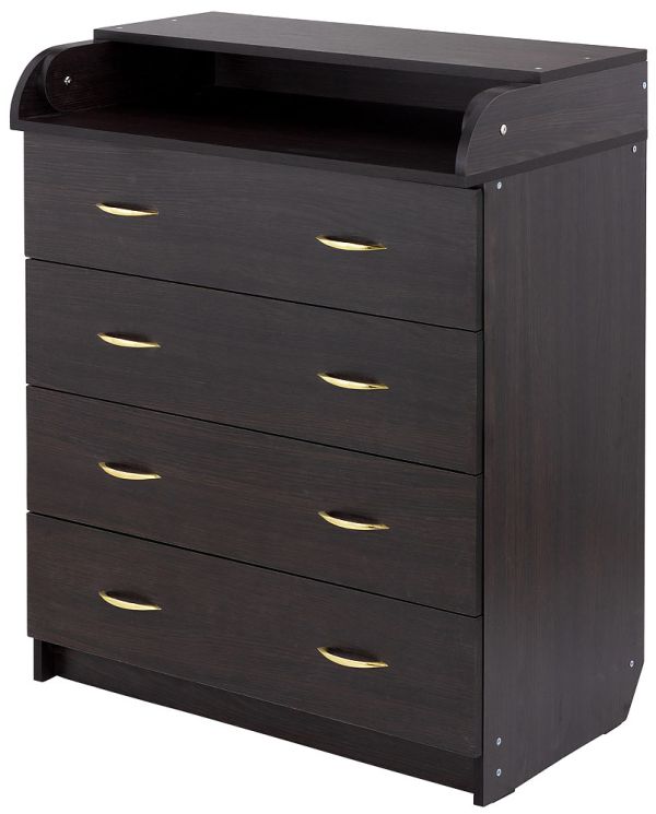 Пеленальный комод Babyroom Комод 4 тел.Big 102x80x50  венге Пеленальный комод Babyroom Комод 4 тел.Big 102x80x50  венге