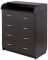 Пеленальный комод Babyroom Комод 4 тел.Big 102x80x50  венге