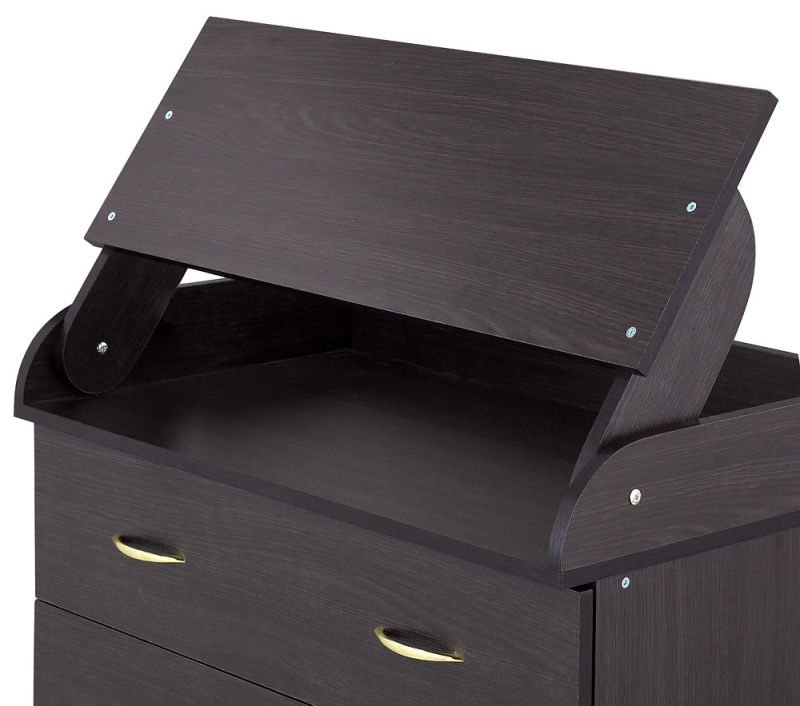 Пеленальный комод Babyroom Комод 4 тел.Big 102x80x50  венге