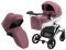 Коляска 2 в 1 Bair Next White Soft 70 темно-сиреневый