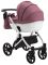 Коляска 2 в 1 Bair Next White Soft 70 темно-сиреневый
