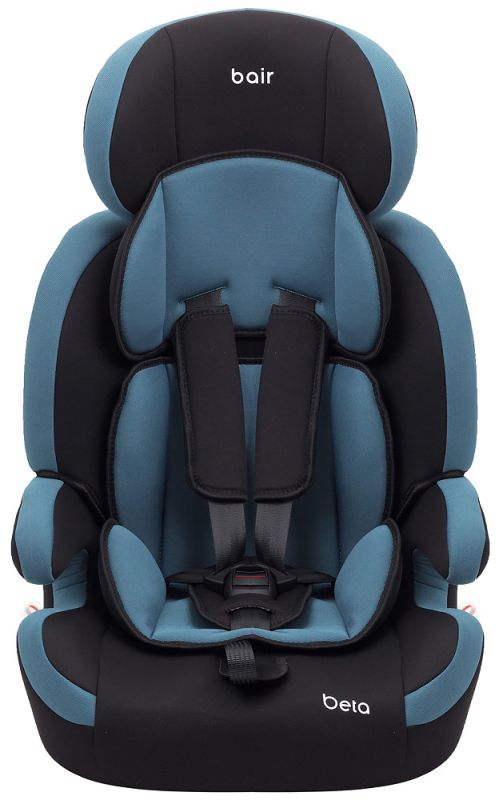 Автокрісло Bair Beta 1/2/3 (9-36 кг) DB1929 чорний - темно-бірюзовий