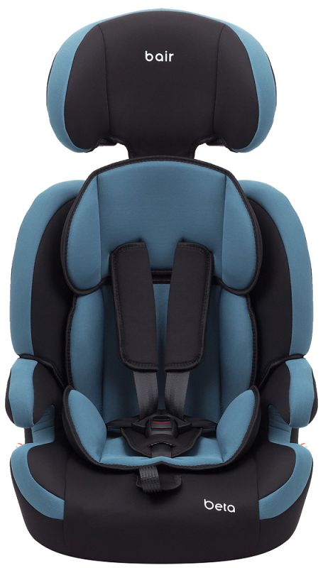 Автокрісло Bair Beta 1/2/3 (9-36 кг) DB1929 чорний - темно-бірюзовий