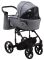 Коляска 2 в 1 Adamex Porto Light Tip TK-60 темно-серый