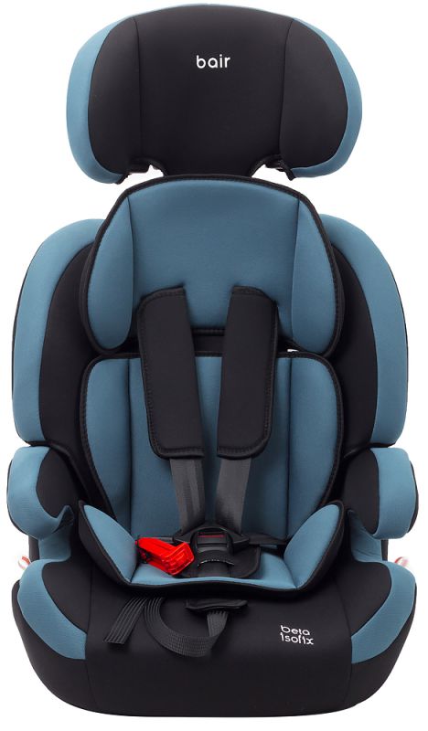 Автокрісло Bair Beta Iso-fix 1/2/3 (9-36 кг) DBI1929 чорний - темно-бірюзовий