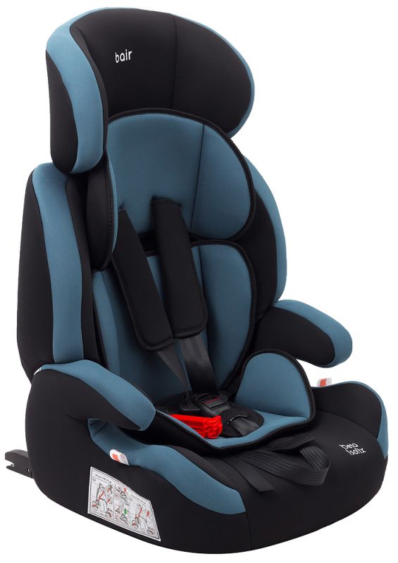 Автокрісло Bair Beta Iso-fix 1/2/3 (9-36 кг) DBI1929 чорний - темно-бірюзовий