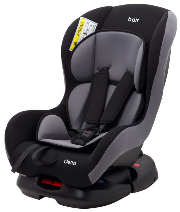 Автокрісло Bair Delta 0/1 (0-18 кг) DD2423 чорний - сірий