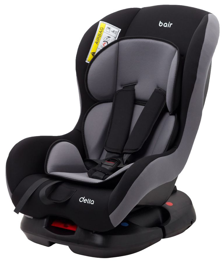 Автокрісло Bair Delta 0/1 (0-18 кг) DD2423 чорний - сірий