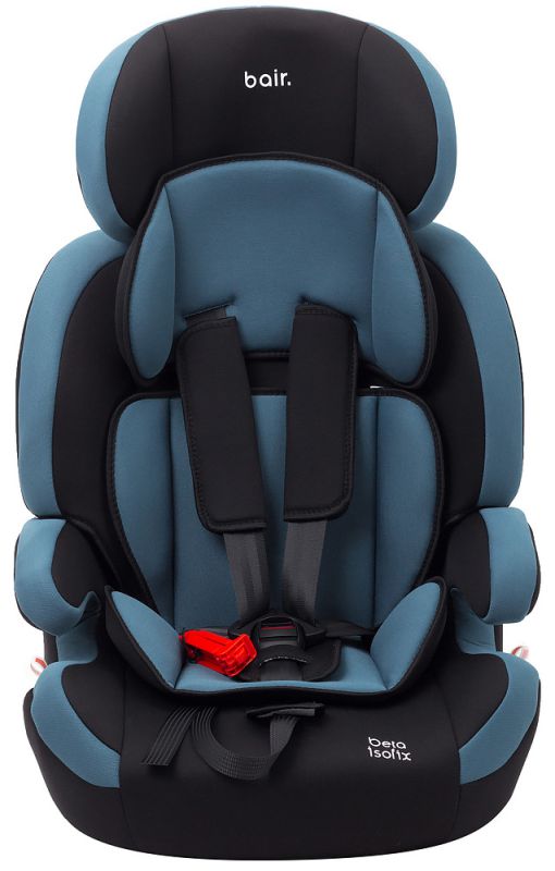 Автокрісло Bair Beta Iso-fix 1/2/3 (9-36 кг) DBI1929 чорний - темно-бірюзовий