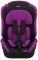 Автокресло Bair Alpha 1/2/3 (9-36 кг) DA2418 черный - фиолетовый
