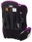 Автокресло Bair Alpha 1/2/3 (9-36 кг) DA2418 черный - фиолетовый