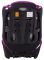 Автокресло Bair Alpha 1/2/3 (9-36 кг) DA2418 черный - фиолетовый