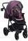 Коляска 2 в 1 Adamex Hybryd Plus кожа 100% Y233CZ фиолетовый (перламутр)
