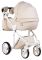 Коляска 2 в 1 Adamex Luciano кожа 100% 67S бежевый