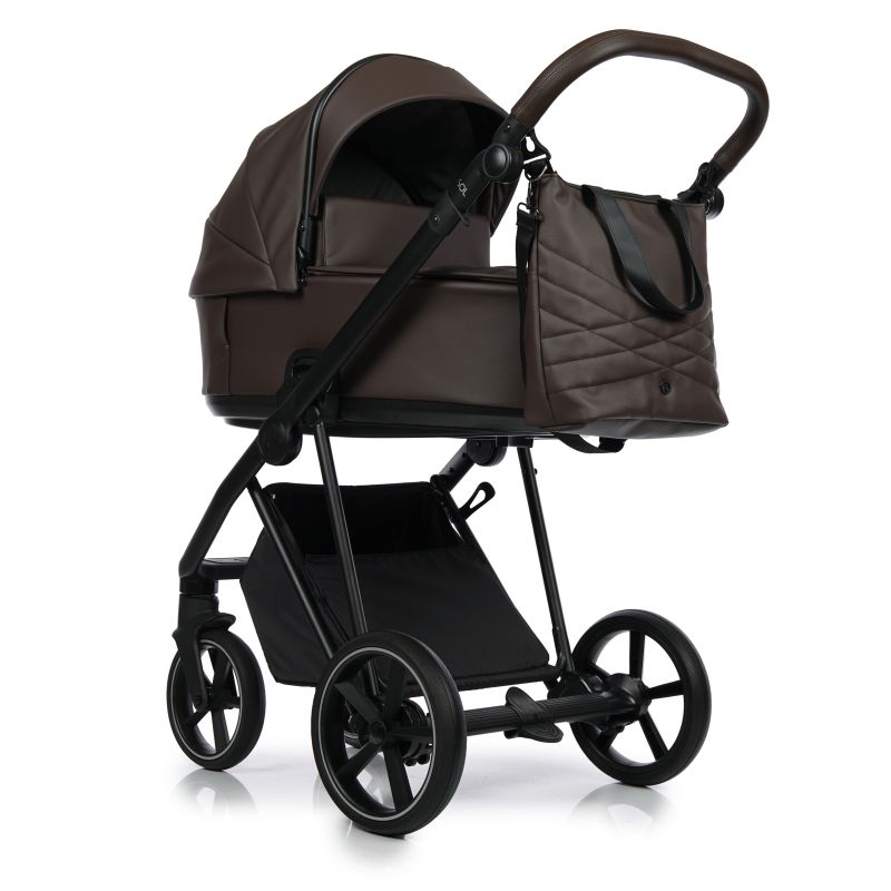Коляска 2 в 1 Roan ivi Chocolate ECO 2.0