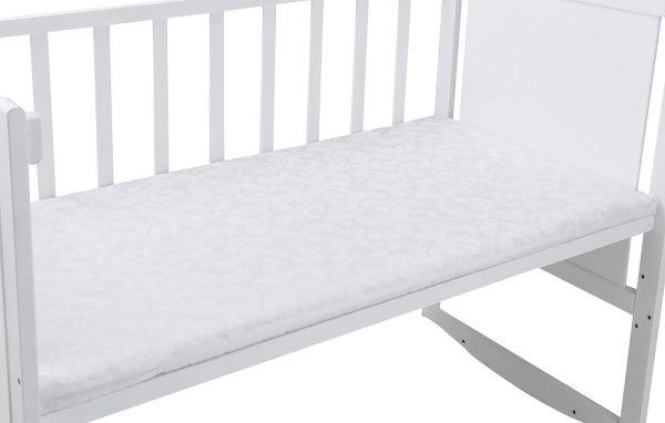 Матрас Qvatro K-3 кокос 3 слоя  белый (однотонный)