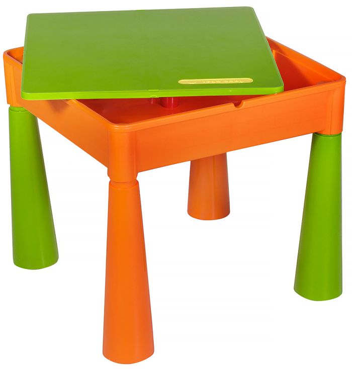 Стіл та 2 стільці Tega Mamut 899G orange-green