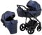 Коляска 2 в 1 Bair Play Plus BPL-144 темно-синий (перламутр) - черный