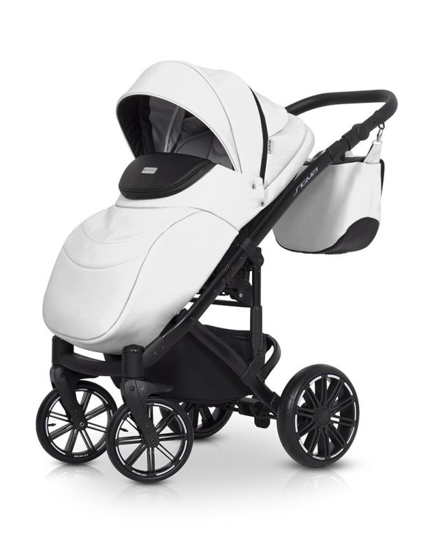 Коляска 2 в 1 Riko Sigma 08 White