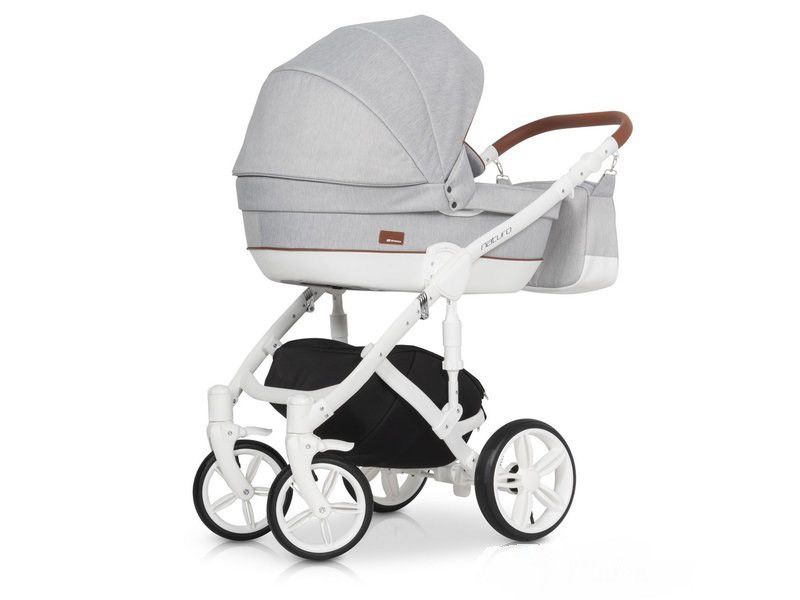 Коляска 2 в 1 Riko Naturo 01 Grey Fox