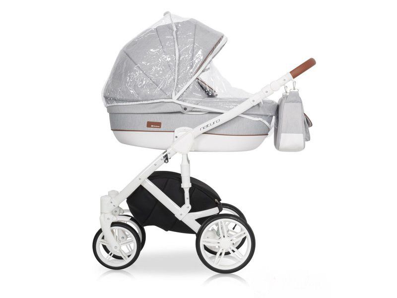 Коляска 2 в 1 Riko Naturo 01 Grey Fox