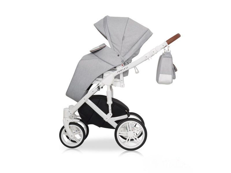 Коляска 2 в 1 Riko Naturo 01 Grey Fox