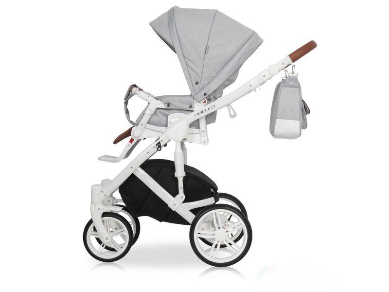 Коляска 2 в 1 Riko Naturo 01 Grey Fox