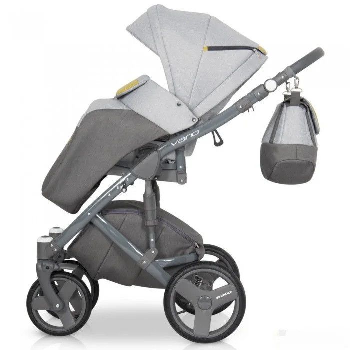 Коляска 2 в 1 Riko Vario 01 Grey Fox