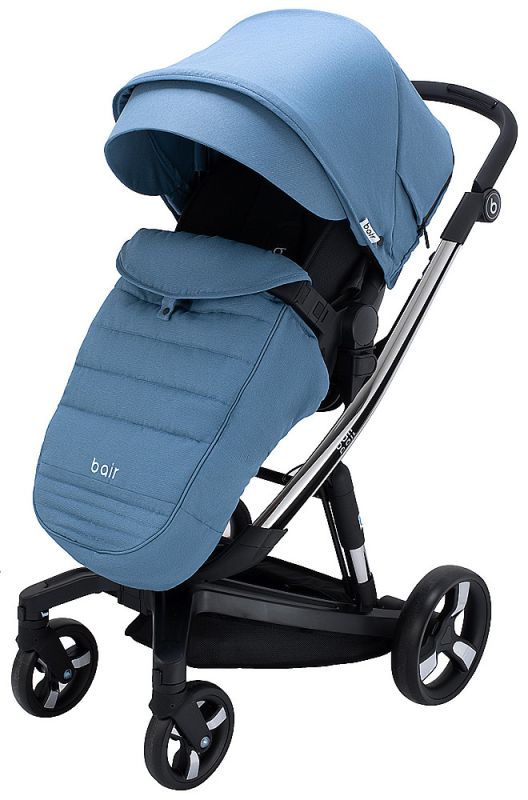 Коляска 2 в 1 Bair Electra B-touch system BE-03 blue (голубой)