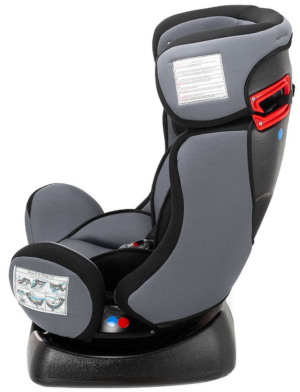Автокресло Bair Sigma 0+/1/2 (0-25 кг) DS2423 черный - серый