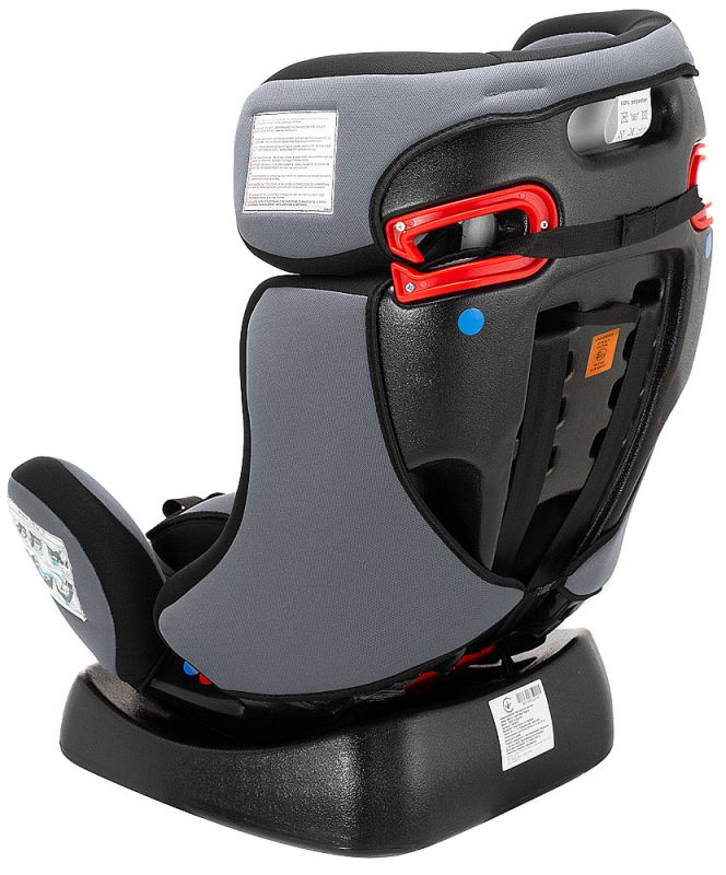 Автокресло Bair Sigma 0+/1/2 (0-25 кг) DS2423 черный - серый