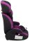 Автокресло Bair Beta 1/2/3 (9-36 кг) DB1824 черный - фиолетовый