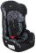 Автокресло Bair Alpha 1/2/3 (9-36 кг) DA1424 черный - темно-синий (круги)