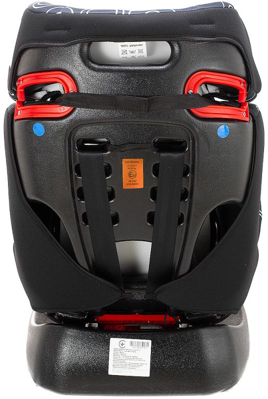 Автокресло Bair Sigma 0+/1/2 (0-25 кг) DS1424 черный - темно-синий (круги)