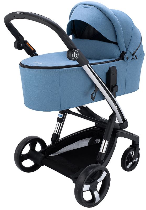Коляска 2 в 1 Bair Electra B-touch system BE-03 blue (голубой)