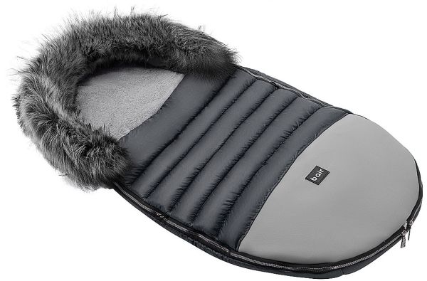 Зимовий конверт Bair Polar premium графіт - сіра шкіра Зимовий конверт Bair Polar premium графіт - сіра шкіра