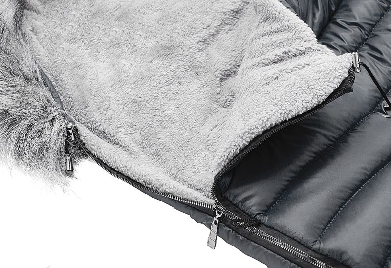 Зимний конверт Bair Polar premium  графит - серая кожа