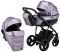 Коляска 2 в 1 Bair Play Plus BPL-135 светло-сиреневый (перламутр) - черный