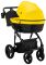 Коляска 2 в 1 Bair Play BP-63/69 жовтий-чорний