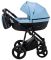 Коляска 2 в 1 Bair Play BP-7/69 голубой-черный
