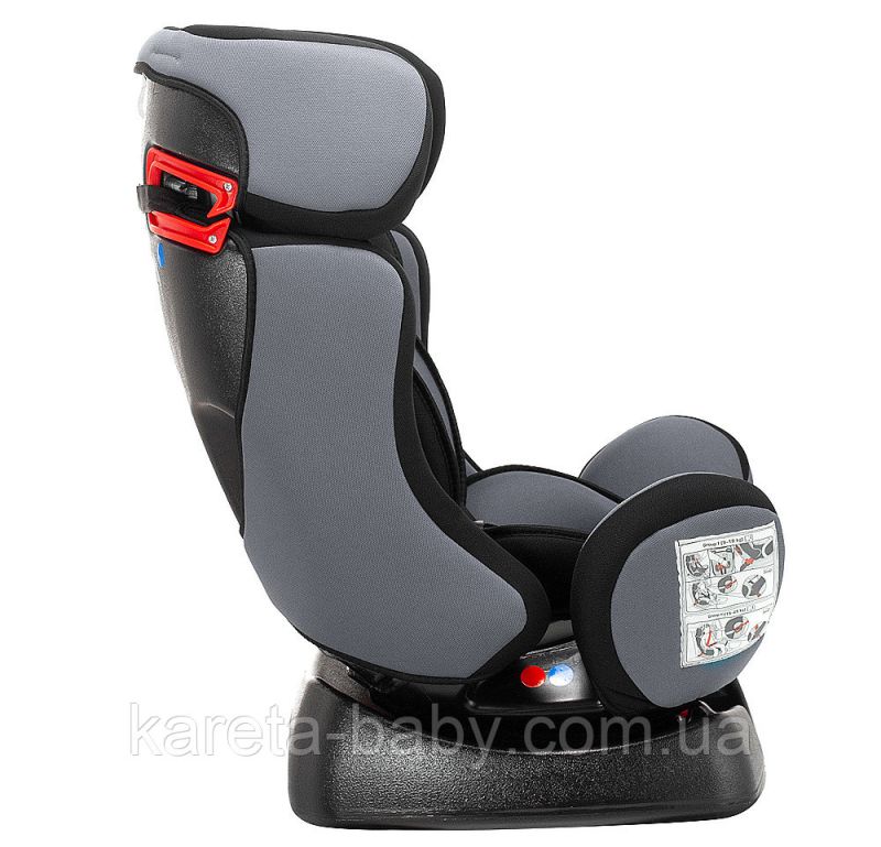 Автокресло Bair Sigma 0+/1/2 (0-25 кг) DS2423 черный - серый