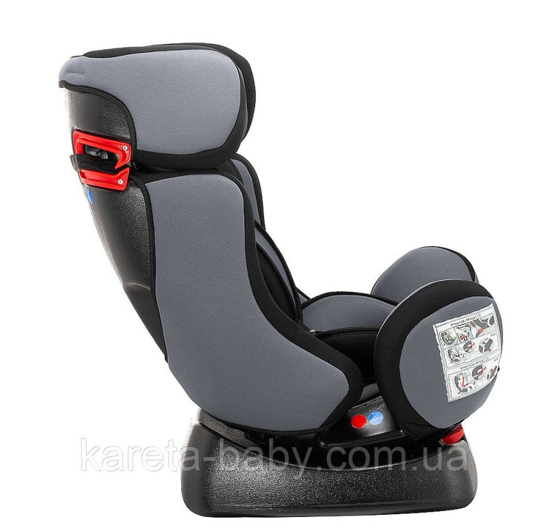Автокресло Bair Sigma 0+/1/2 (0-25 кг) DS2423 черный - серый