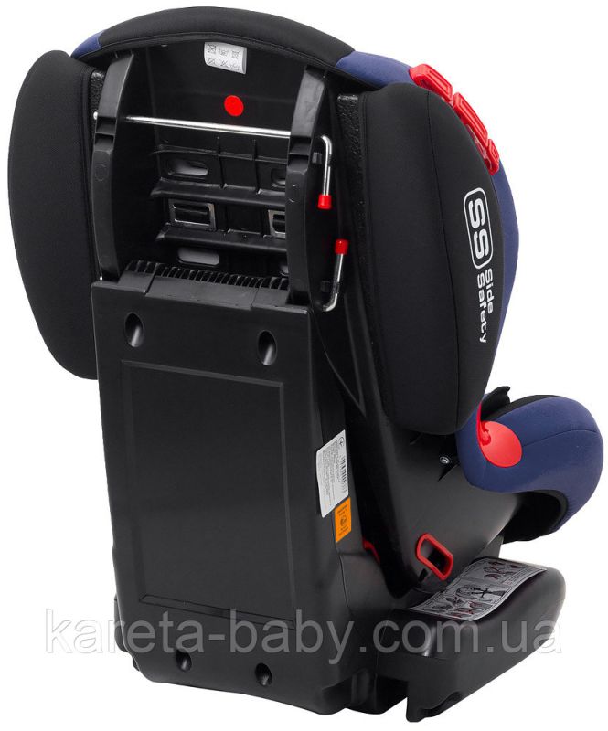 Автокрісло Bair Omega 1/2 (9-25 кг) DO2437 чорний - індиго