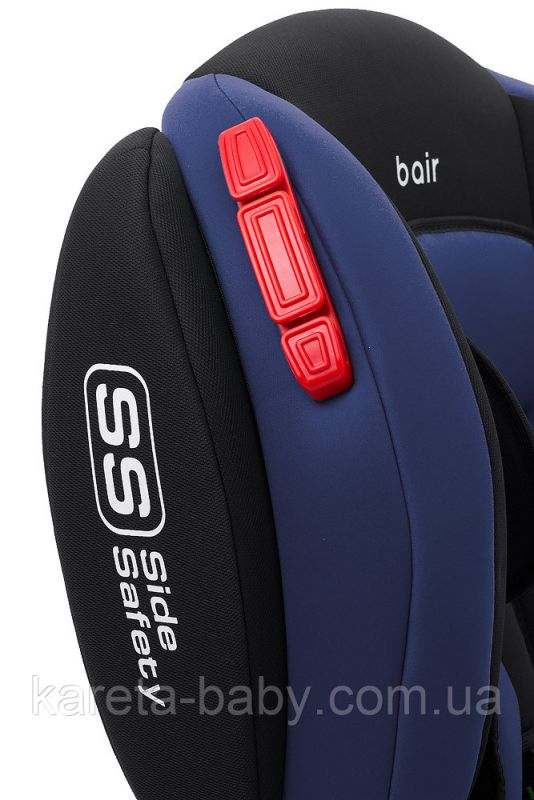 Автокрісло Bair Omega 1/2 (9-25 кг) DO2437 чорний - індиго