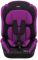 Автокресло Bair Alpha 1/2/3 (9-36 кг) DA2418 черный - фиолетовый
