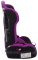 Автокресло Bair Alpha 1/2/3 (9-36 кг) DA2418 черный - фиолетовый