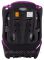 Автокресло Bair Alpha 1/2/3 (9-36 кг) DA2418 черный - фиолетовый